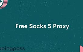 Free Socks5 Proxy Github