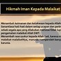 Iman Kepada Malaikat Allah Swt Hukumnya Fardhu Ain Maksudnya Adalah